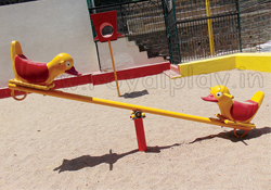 2 Seater See Saw Duck & Caterpiller - SS10
